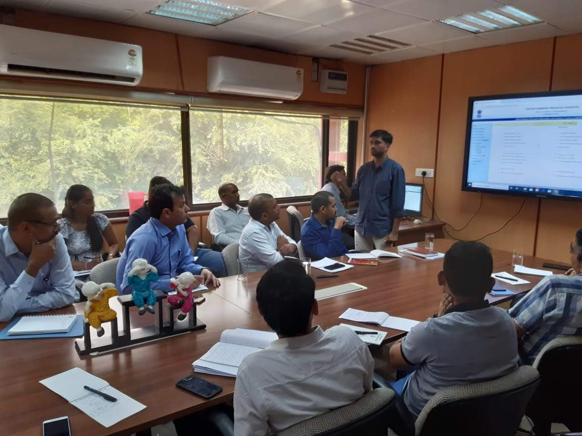 Demonstration of CARINGS for CARA Staff, held on 3rd October, 2019